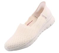 Skechers Seager Believe It, Scarpe da Ginnastica Donna, Bianco, 39.5 EU