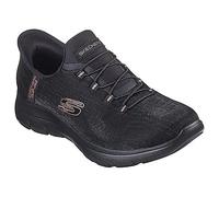 Skechers Slip-Ins Summits Classy Night - Sneaker da donna, colore: Nero
