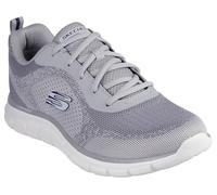 Skechers Uomo Track - Glendor Sneaker in Grigio, Taglia 45, Vegan, Lavabile in lavatrice