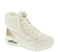 Skechers Sneaker Uno robuste Autunnali Bianche Luccicanti