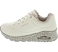 Skechers Sneaker Uno Safari Time Donna, Leopardo Bianco., 42 EU