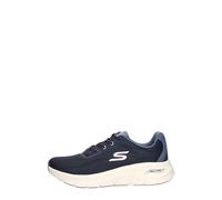Skechers Donna Arch Fit 3.0 Sneaker, Navy Mesh Synthetic Trim, 37 EU