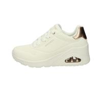 Skechers - Sneakers con Zeppa Trendy Metallizzate - - Shoes - Donna - Bianco - 39 EU
