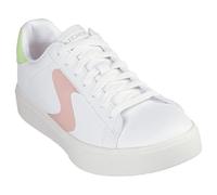 Skechers Eden LX Top Grade, Sneakers Donna, Bianco Rosa Lime, 38 EU