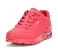 Skechers Sneakers da Donna, Colore: Rosso, 36 EU
