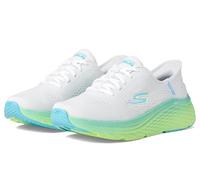 Skechers Sneakers da Donna Max Cushioning Elite 2.0 Solace, Bianco Blue Lime, 35 EU