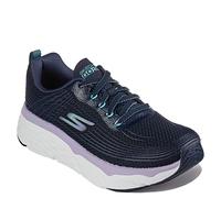 Skechers Sneakers da Donna Max Cushioning Elite Running Walking, Navy Lavanda, 39.5 EU Larga