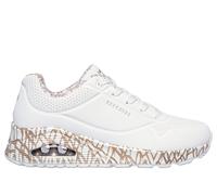 Skechers Sneakers Da Donna Sportive Bianche E Dorate 155506