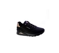 Skechers Sneakers Donna Nero Bbk155196 Uno Shimmer Away