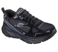 Skechers Donna Slip-ins Waterproof Relaxed Fit: Edgeride - Misty Skies Sneaker in Nero, Taglia 37.5