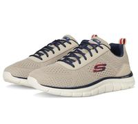 Skechers Sneaker Track Leshur Uomo, Taupe/Navy, 39 EU