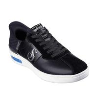 Skechers Snoop Dogg - Scarpe da Ginnastica da Uomo a Mani libere, Pelle Nera, 38 EU