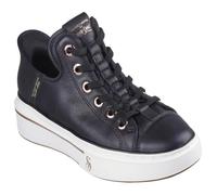 Skechers Snoop One Og Leather, Scarpe da Ginnastica Donna, Nero, 38.5 EU