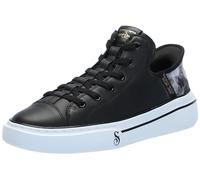 Skechers Snoop Dogg: Snoop One-Og - Sneaker da uomo, senza lacci, mani libere, Nero/Bianco, 44 EU