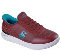Skechers Snoop Vibez-Snooper Comfortable Hands Free Slip-ins, Scarpe da Ginnastica Uomo, Borgogna, 43 EU
