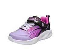 Skechers Bambina S-Lights: Sola Glow - Color Breeze Sneaker in Nero, Taglia 35