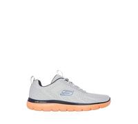 Skechers Sport 232395 Summits Torre Gray Orange Scarpe Sportive per Uomo in Tessuto Grigio (Taglia 44)