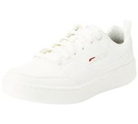 Skechers Sport Court 92 Ottoman, Sneaker Uomo, Bianco Duraleather, 45.5 EU