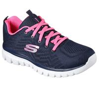 Skechers Sport Donne GRACEFUL GET CONNECTED WIDE FIT Sneakers Blu