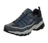Skechers Sport Men's Afterburn M. Fit Wonted Loafer,Navy/Gray,8 4E US