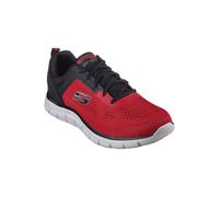Skechers Sport Mens Track - Broader Sneakers Uomo Rosso-Nero 232698 Rdbk