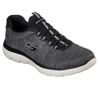 Skechers Sport Uomo SUMMITS FORTON Sneakers Uomo WIDE FIT Nero/Bianco