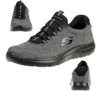 Skechers Sport Uomo SUMMITS FORTON Sneakers WIDE FIT Scarpe Nere