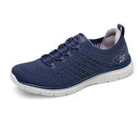 Skechers Sport Women's Women's Virtue-Show Runner Sneaker, Navy=Nvy, 8