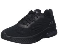 Skechers Squad Air Close Encounter, Scarpe sportive Uomo, Black Engineered Knit Trim, 43 EU