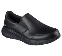 Skechers Squad Chaos SR Rockrath, Scarpe Antinfortunistiche Professionali Uomo, Blk Leather, 46 EU