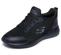 Skechers Squad Sr, Scarpe da ginnastica Donna, Black Flat Knit, 35.5 EU