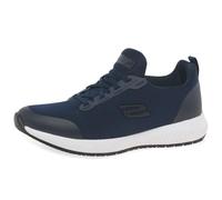 Skechers Squad Sr, Scarpe da ginnastica Donna, Navy Flat Knit, 38 EU