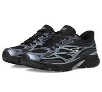 Skechers Stamina Sport, Scarpe da Ginnastica Donna, Black Duraleather/Mesh/Trim, 38.5 EU