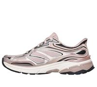 Skechers Scarpe Slip-ins Donna Stamina Sport Rosa Duraleather Mesh 38,5