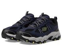 Skechers Stamina at Upper Stitch, Scarpe da Ginnastica Uomo, Blu, 43 EU Larga