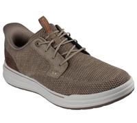 Skechers Sterling Ramone, Scarpe da Ginnastica Uomo, Taupe Knitted Mesh, 42.5 EU