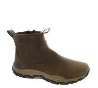 Skechers Stivaletti Chelsea Respected-Evanston da uomo USA, Cacao, 46 EU