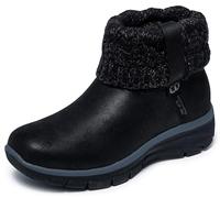 Skechers Stivaletti da donna facili da indossare e comodi, con 2 mani libere, nero, 39 EU
