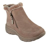 Skechers Easy Going Cool Zip, Stivaletto Donna, Taupe, 56 EU