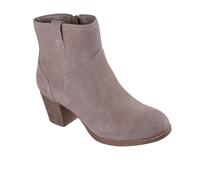 SKECHERS Stivaletti in pelle Slip-On Taxi con tacco 6,5 cm