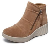 Skechers Stivaletti Parallel Lite da donna, Castagna, 37 EU