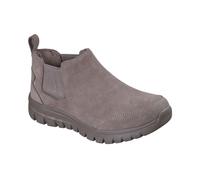 SKECHERS Stivaletti slip on Graceful con tomaia in pelle