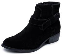 Skechers Stivaletti Texas-Westernville da donna, Nero/nero, 38 EU