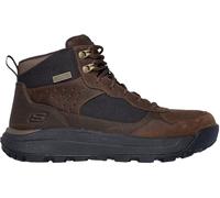 Skechers Stivaletto Cambert Harlan Uomo, Pelle di cacao Mesh, 45 EU