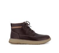 Skechers - Stivaletto con lacci,suola in gomma,semplice, classico,tinta unita, casual, per: uomo, Rdbr, 43 EU