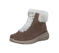 SKECHERS Stivaletto stringato 'Glacial Ultra' marrone / bianco Donna SKECHERS 37 marrone / bianco