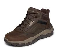 Skechers Stivali Relaxed Fit: Santoro - Hopkins Codice 205587-BLK Nero | Casual, vestibilità comoda, memory foam raffreddata ad aria, suola in gomma Goodyear, antiscivolo