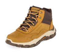 Skechers Santoro Hopkins, Stivali da Escursionismo Uomo, Wheat Leather/Synthetic/Mesh, 44 EU