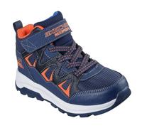 Skechers Storm Blazer Drizzle Squad 406377L/NVOR - Scarpe da Ginnastica Impermeabili per Bambini, Navy Arancione Sintetico Navy Tessile Nero, 1 UK Child