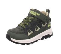Skechers Storm Blazer Drizzle Squad, Stivali alla Moda, Olive & Black Synthetic/Olive Textile/Olive, 34 EU
